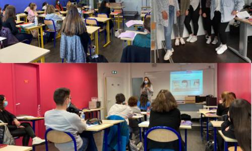 Cours au CFA de pharmacie de Toulouse