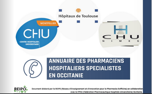 annuaire des pharmaciens hospitaliers fédération hospitalo-universitaire Occitanie
